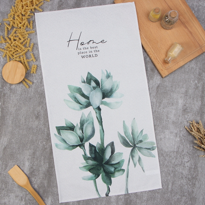 Полотенце Полотенце "Этель" Home 40х73 см, 100% хл, саржа 190 г/м2