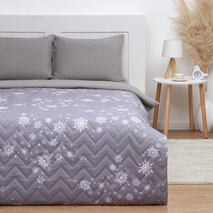 Покрывало LoveLife 1,5 сп Star 150*210±5см, микрофайбер, 100% п/э Покрывало LoveLife 1,5 сп Star 150*210±5см, микрофайбер, 100% п/э