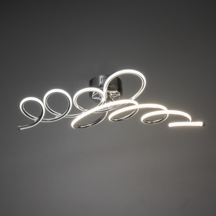 Люстра Люстра "Астенна" LED 110Вт хром 76х50х17 см BayerLux