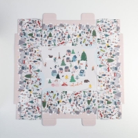 Коробка подарочная новогодняя складная «С Новым годом», 31,2 х 25,6 х 16,1 см, Новый год Коробка подарочная новогодняя складная «С Новым годом», 31,2 х 25,6 х 16,1 см, Новый год