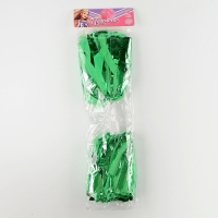 Помпон 1шт, цвет  зеленый, фольга