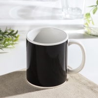 Кружка - хамелеон керамическая Доляна &laquo;Брутальный джентльмен&raquo;, 350 мл