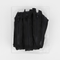 Молния &laquo;Трактор&raquo;, №5, разъёмная, 2 замка, замки автомат, 90 см, цвет чёрный, цена за 1 штуку