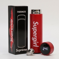 Термос, 450 мл, Basic "Мастер К.", с ситечком, с датчиком температуры, сохраняет тепло 8 ч,