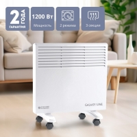 Обогреватель Galaxy LINE GL 8226, конвекторный, 1200 Вт, 15 м&sup2;, белый