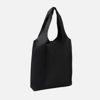 Сумка хозяйственная на кнопке, складная, цвет чёрный Сумка хозяйственная на кнопке, складная, цвет чёрный