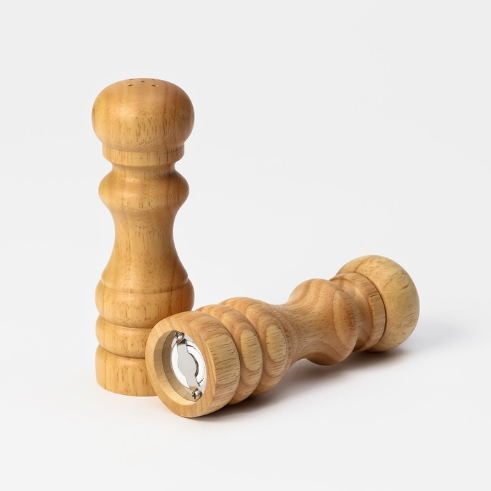 Набор для специй Доляна &laquo;Комфорт&raquo;, 2 предмета: мельница и солонка