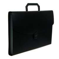 Папка-портфель А4 Calligrata, 6 отделений, 700мкм, до 300 листов, чёрная Папка-портфель А4 Calligrata, 6 отделений, 700мкм, до 300 листов, чёрная