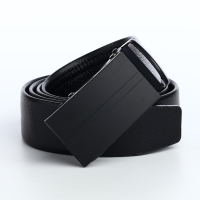 Ремень мужской, ширина 3,5 см, пряжка автомат, цвет чёрный Ремень мужской, ширина 3,5 см, пряжка автомат, цвет чёрный
