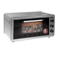 Мини-печь AKEL AF-930, 1300 Вт, 45 л, 50-320&deg;С, таймер, серебристая