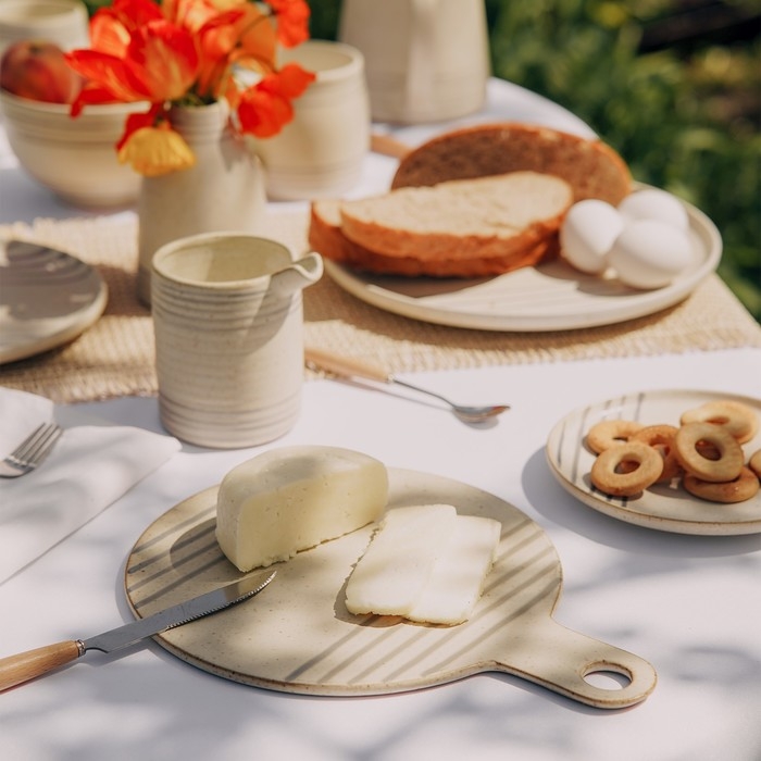 Блюдо для подачи керамическое SL Home &laquo;Райяс&raquo;, d=23 см, 30&times;23 см