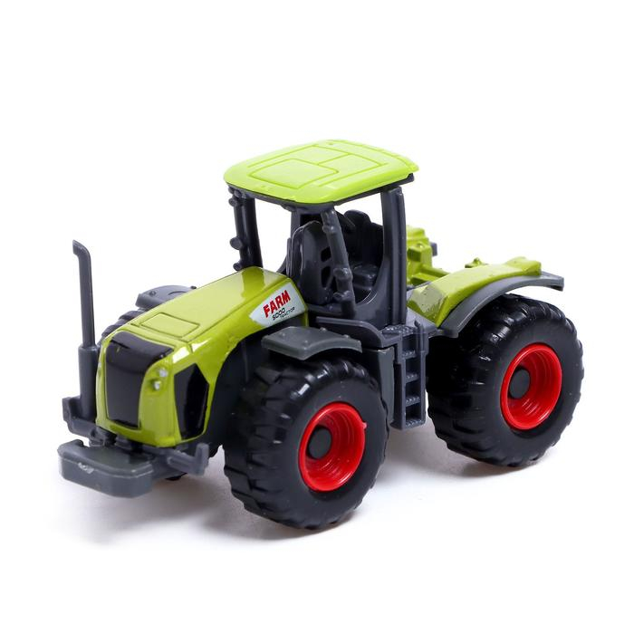 Набор металлических тракторов &laquo;Ферма&raquo;, с животными, МИКС