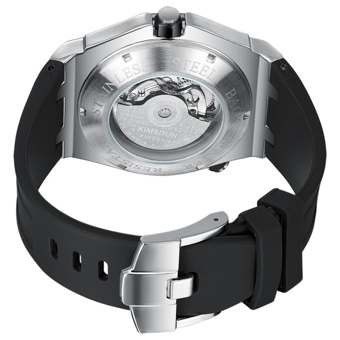 Часы наручные механические, мужские, d-4.2 см, водонепроницаемые, светящиеся Часы наручные механические, мужские, d-4.2 см, водонепроницаемые, светящиеся