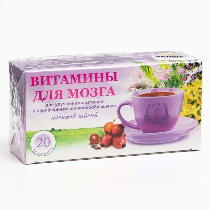 Травяной сбор &laquo;Витамины для мозга. Лань&raquo;, фильтр-пакет, 20 шт.