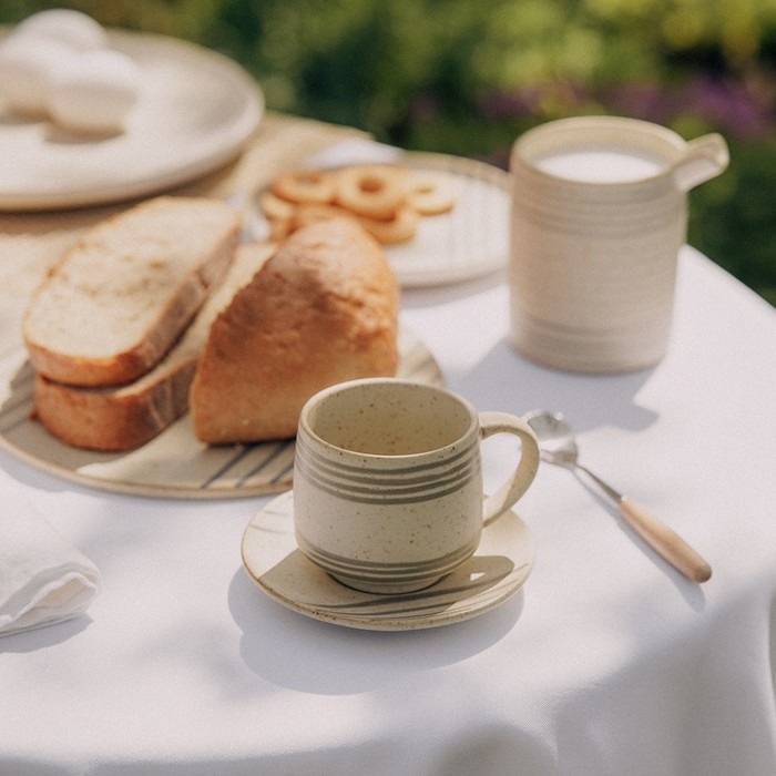 Чайная пара керамическая SL Home «Райяс», 2 предмета: чашка 230 мл, блюдце d=12,5 см, цвет бежевый Чайная пара керамическая SL Home «Райяс», 2 предмета: чашка 230 мл, блюдце d=12,5 см, цвет бежевый