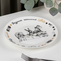 Тарелка десертная «Безумное чаепитие», d=21 см Тарелка десертная «Безумное чаепитие», d=21 см