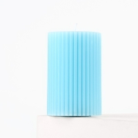 Ароматическая свеча столбик &laquo;Магия аромата&raquo;, аромат ваниль, 7,5 х 5 см.