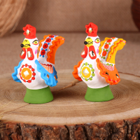 Дымковская игрушка "Петух" Дымковская игрушка "Петух"