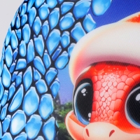 Новый год! Антистресс подушка-игрушка &laquo;Змеиное яйцо&raquo;, голубое