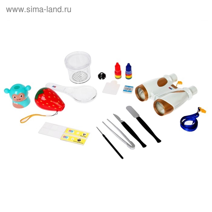 Набор игровой &laquo;Научная лаборатория&raquo;, микроскоп с аксессуарами