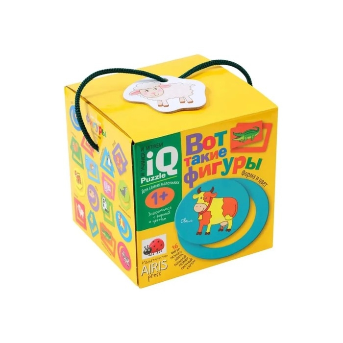 Вкладыши для самых маленьких &laquo;Вот такие фигуры&raquo;, 1+