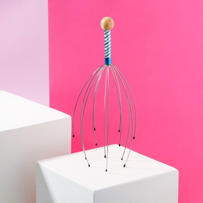 Массажёр для головы мурашка «И пусть весь мир подождёт», МИКС Массажёр для головы мурашка «И пусть весь мир подождёт», МИКС