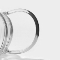 Чайник заварочный со стеклянной крышкой и ситом &laquo;Диана. Грация&raquo;, 1 л