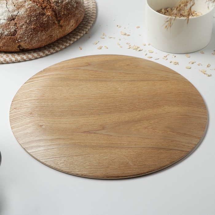 Блюдо для подачи Доляна &laquo;Заря&raquo;, d=30 см, акация