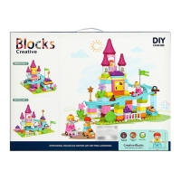 Конструктор &laquo;Чудесный замок&raquo;, 2 варианта сборки, 128 деталей