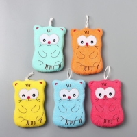 Мочалка для тела детская Доляна «Котики», цвет МИКС Мочалка для тела детская Доляна «Котики», цвет МИКС