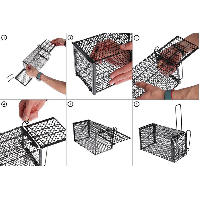 Крысоловка, 27 &times; 14 &times; 14 см, металлическая, Greengo