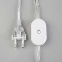 Светодиодная фигура &laquo;Сказочный олень&raquo; 16 &times; 40 &times; 12 см, акрил, 40 LED, 220 В, свечение белое