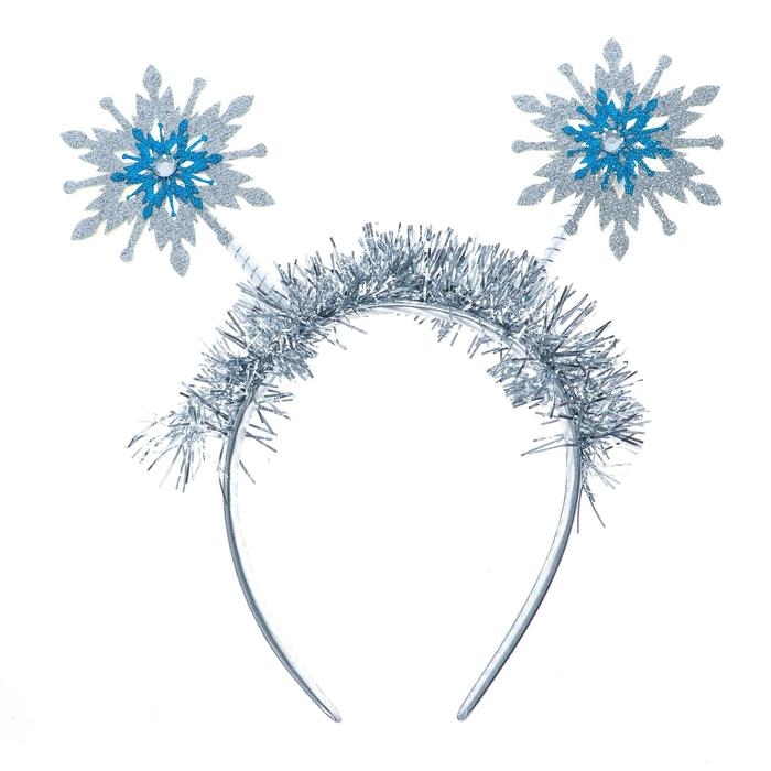 Карнавальный ободок «Снежинки» Карнавальный ободок «Снежинки»