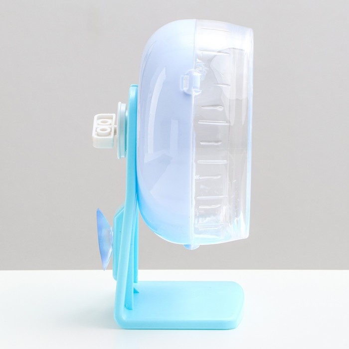 Колесо для грызунов Carno тихое, на подставке, 14 см, синее Колесо для грызунов Carno тихое, на подставке, 14 см, синее