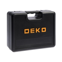 Дрель аккумуляторная и набор инструментов Deko DKCD16FU-Li, 63 предмета, 16 В, 2 АКБ