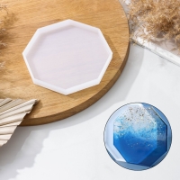 Молд Доляна «Восьмиугольник», силикон, 14×14×1,2 см, прозрачный Молд Доляна «Восьмиугольник», силикон, 14×14×1,2 см, прозрачный