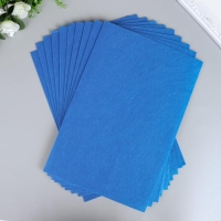 Фетр жесткий 1 мм "Тёмно-синий" набор 10 листов формат А4 Фетр жесткий 1 мм "Тёмно-синий" набор 10 листов формат А4