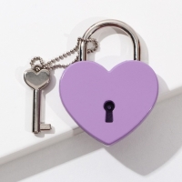 Замок свадебный с ключом &laquo;Ты+Я=Семья&raquo;.