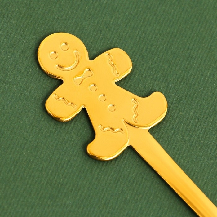 Ложка столовая с формовой ручкой &laquo;С нежным Новым годом!&raquo;, 2,3 х 12,8 см