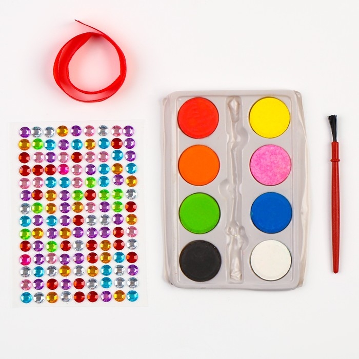 Роспись по дереву &laquo;Новый год! Ёлочка&raquo;, новогодний набор для творчества