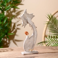 Сувенир на подставке "Кошечка" дерево 14х4,5х30 см