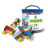 Конструктор Iq Kubiki «Аэропорт», 58 деталей Конструктор Iq Kubiki «Аэропорт», 58 деталей