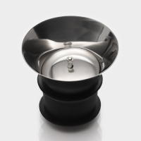 Графин стеклянный с металлической крышкой Magistro &laquo;Богема&raquo;, 930 мл