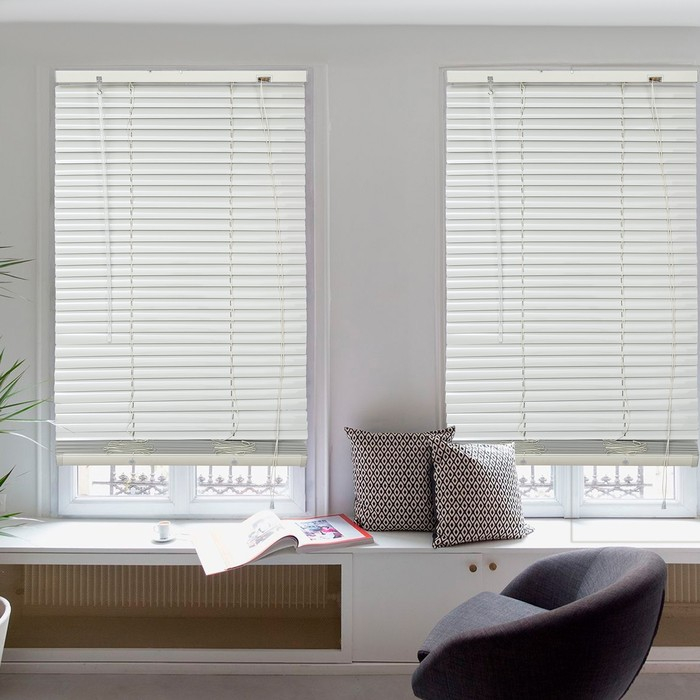 Жалюзи горизонтальные 70&times;160 см, цвет бежевый