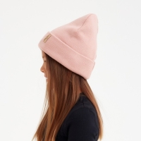 Шапка детская MINAKU с отворотом р-р 52-56, цв.пудровый Шапка детская MINAKU с отворотом р-р 52-56, цв.пудровый