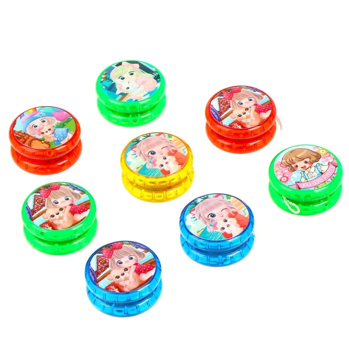 Йо-йо «Девчонка» световой, виды МИКС Йо-йо «Девчонка» световой, виды МИКС