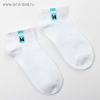 Набор детских носков 2 пары MINAKU Однотонные, цвет чёрный/белый, размер 35-38 (22-24 см) Набор детских носков 2 пары MINAKU Однотонные, цвет чёрный/белый, размер 35-38 (22-24 см)