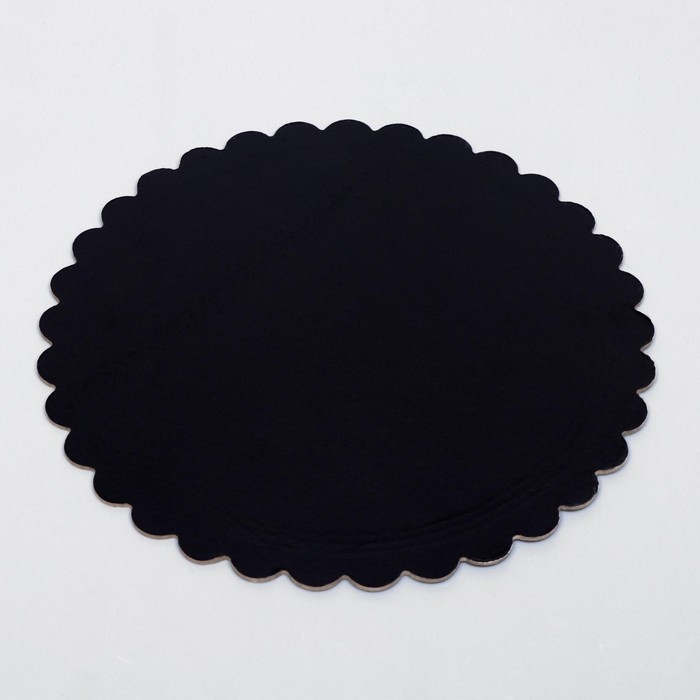 Подложка усиленная, волна, 26 см, золото-черный, 3,2 мм Подложка усиленная, волна, 26 см, золото-черный, 3,2 мм