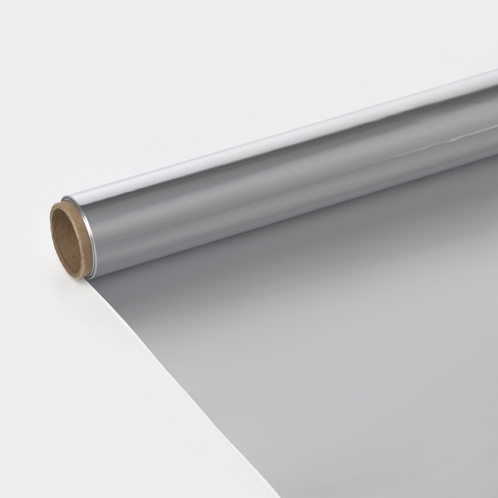 Фольга пищевая алюминиевая Доляна, универсальная, 29 см &times; 50 м, 11 мкм