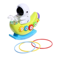 Музыкальная качалка &laquo;Маленький астронавт&raquo;, звуковые эффекты, цвета МИКС